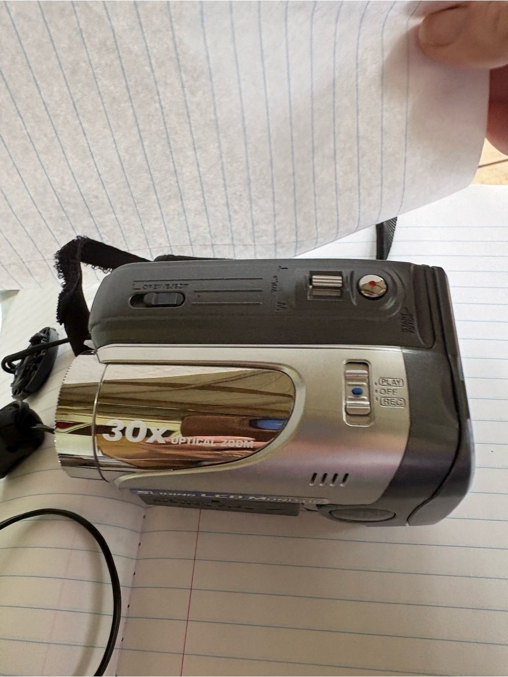 Silver Handheld Camcorder - Compact Video Camera - Picture 11 of 16